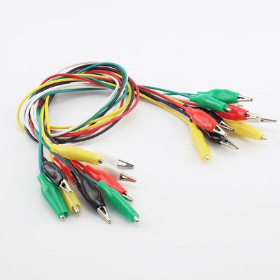 5pcs Roach Clip Alligator Clips Electrical Test Jumper Wire Alligator Double-ended Crocodile Clips Test Leads