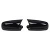 Car Side Wing Rearviews Glass Cover Caps for 1998-2004 Golf Mk4 Replaces Part Number 3B0857537B,3B0857538B