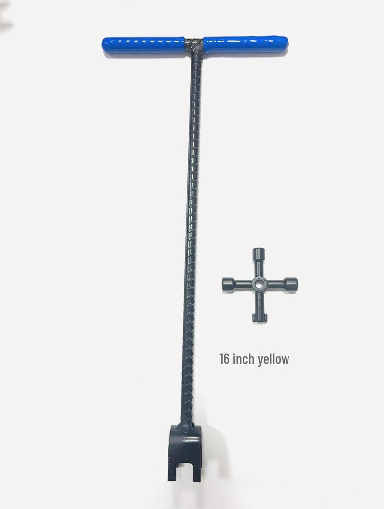 Multi-functional T-Handle Water Meter Wrench