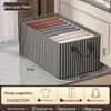 Steel Frame Foldable Fabric Organizer for Clothes, Pants, and Underwear