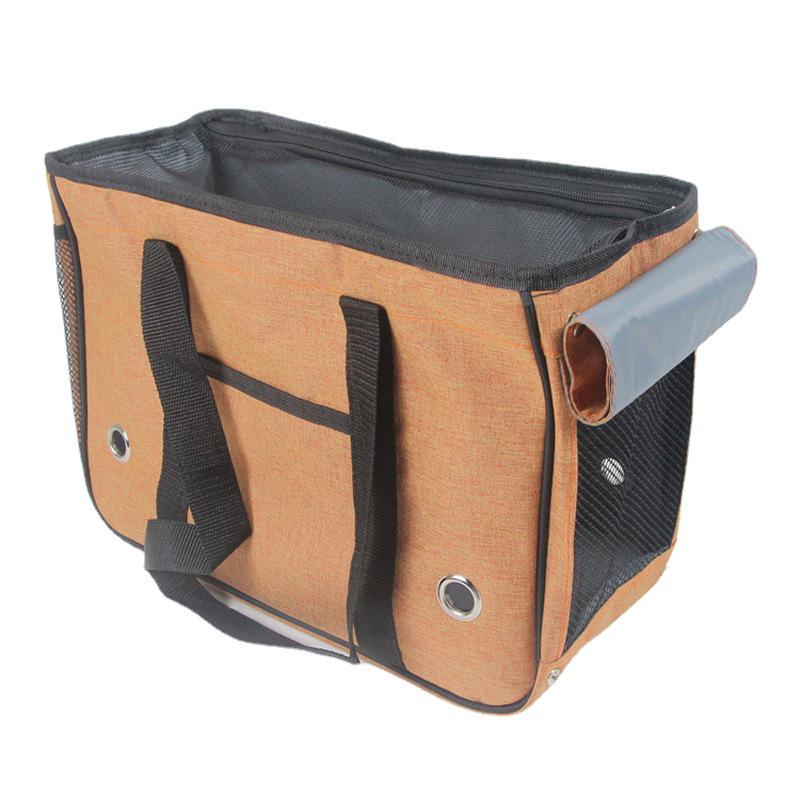 Borsa da Viaggio Portatile per Animali Domestici con Tenda per Cani e Gatti