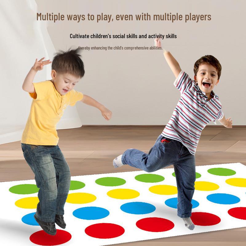 Multiplayer Balance Game Mat for Family and Parties