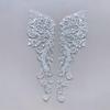 1pair Stylish Embroidered Sequins Patches Elegant Embellishments Patches for Fashion Projects and Event