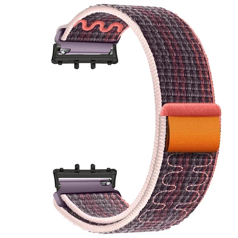 Nylon Loop Strap for Samsung Galaxy Fit 3 Adjustable Elastic Bracelet Watchband for iWatch Samsung Galaxy Fit3 Band Accessories