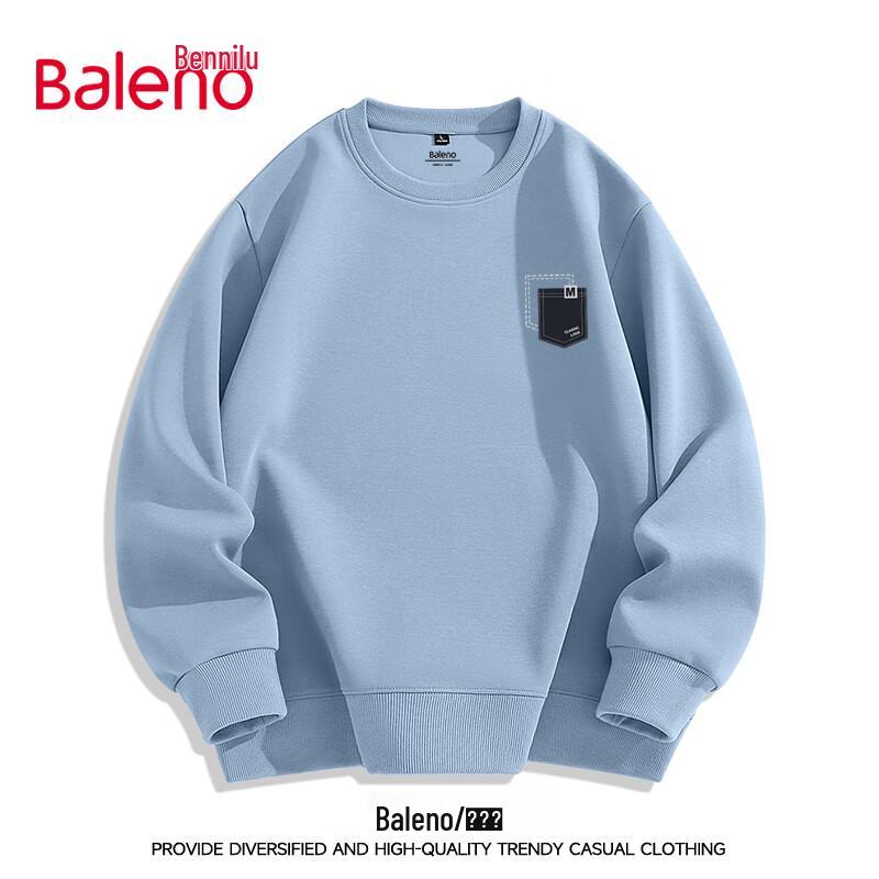 Baleno Herren Sweatshirt mit Grafikdruck und Rundhalsausschnitt