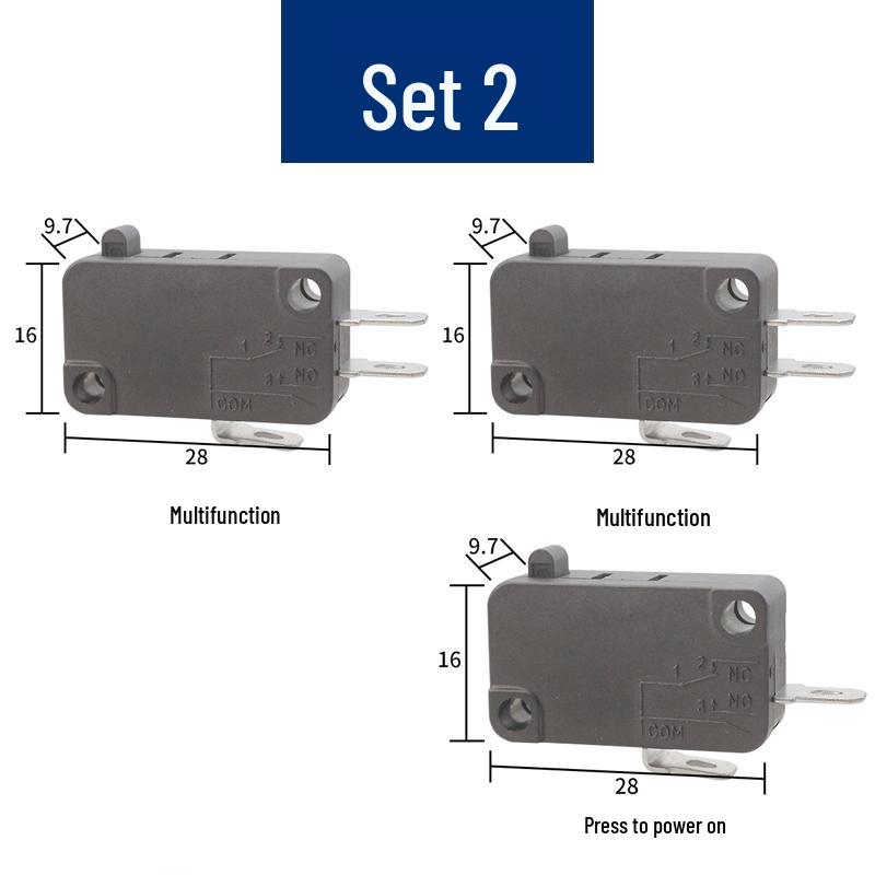 

Universal Three-Control Microwave Door Switch for Midea & Galanz