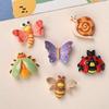 6Pcs Miniature Resin Fridge Magnets Animal Shape Refrigerator Magnets For Children Room And Whiteboard Decoration