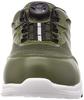 co-cos nobuoka Safety Sneakers with Toe Cap, ATOP Dial System, Lightweight, ZG, Men's, Green, Size 27cm