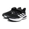 Adidas Fortarun EL K Low top Running Shoes Black White Kids' GZ1824