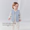 Babylove Infant Pure Cotton Reversible Striped Vest