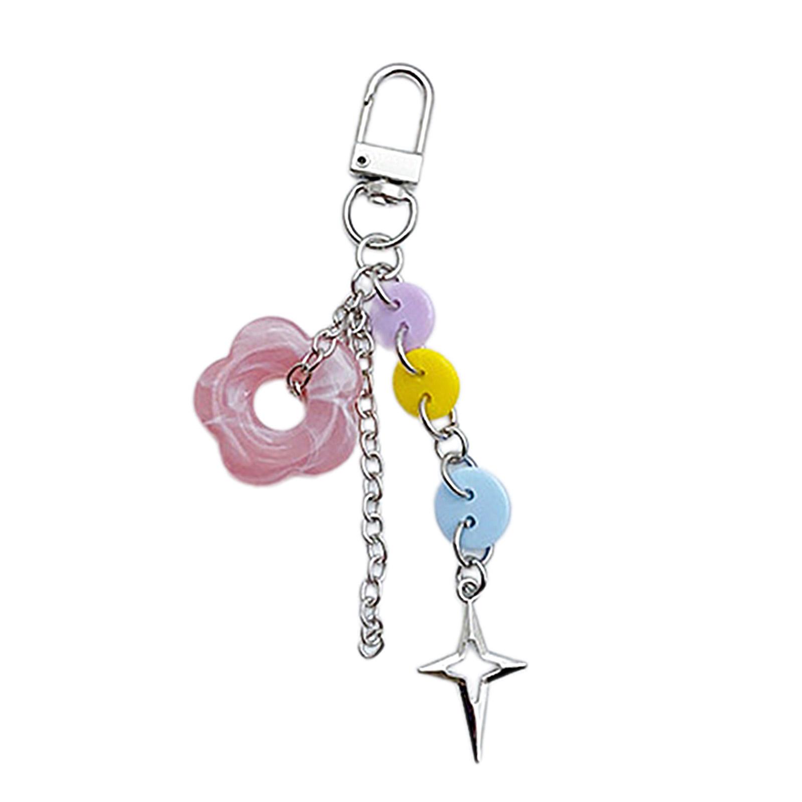 

Подвеска для телефона в виде цветка, уникальная брошь, модная Звезда, брелок, стильная подвеска для сумки, подходит для телефона, брелок