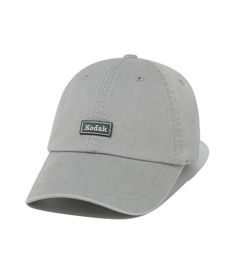 KODAK Small Wappen Washed Relaxed Fit Ball Cap Grey
