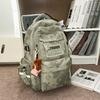 Schoolbag Backpack Girl ins Wind Student School Bag High School Female College High School Bag Large Capacity Backpack