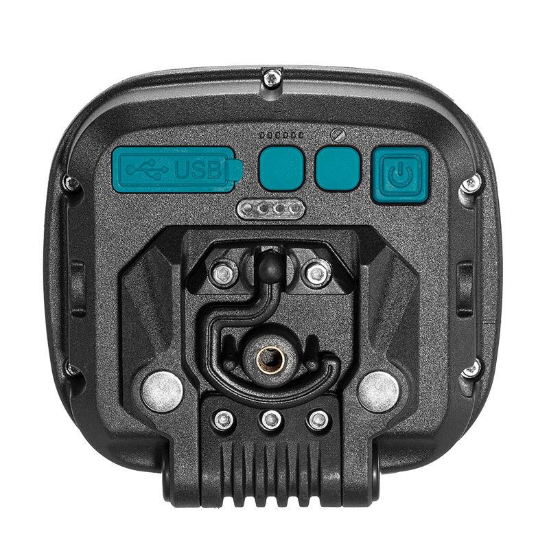 Multifunctional LED Floodlight: Emergency Camping Light with Long Battery Life and Magnetic COB Work Light