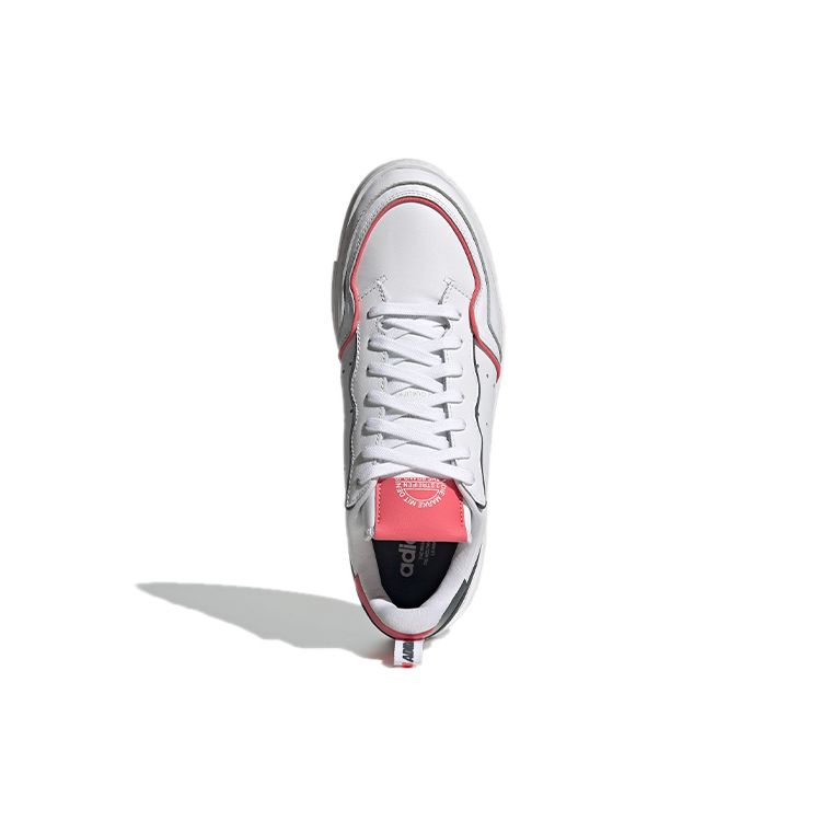 Adidas  Supercourt White Hazy Rose Unisex Sneakers Cloud-White FX5703
