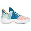 Anta Shock Wave 4 Abrasion Resistant Slip Resistant Low top Basketball Shoes Women's Blue Pink 122231106-2