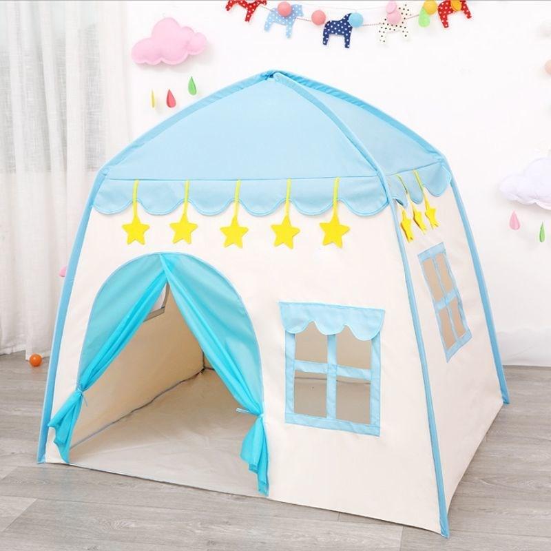 Kids' Indoor Princess Castle Tent: Dream House Play Gift for Boys & Girls