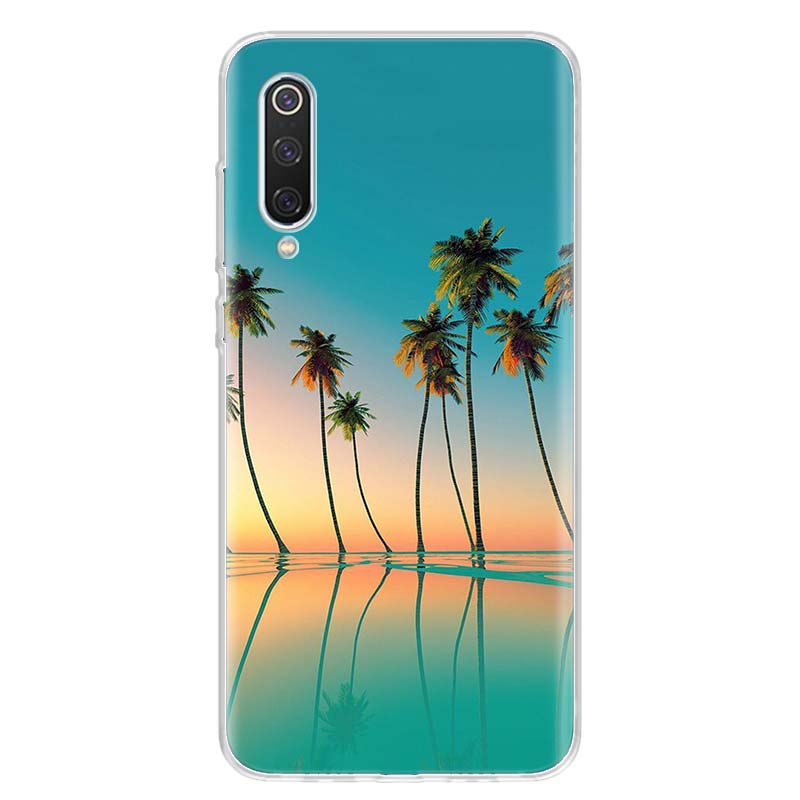 Sea Tropical Palm Trees Beach Phone Case Cover for Xiaomi Redmi Note 15 14 13 12 11 Pro Plus 14S 12S 11S 11T 11E 10S 10 Customiz