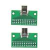 1Pcs Type C 24P 2.54Mm Connector Socket Type-C Male To Female Usb 3.1 Test Pcb Board Adapter For Data Line Wire Cable Transfer