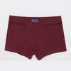 Men's Pockets Underwear Two Zippers Pockets Cotton Underpants Anti-Theft Briefs