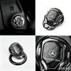 VRF2   Car One-click Start Protective Cover Interior Button Decoration Sticker For Mercedes Benz C200 C300 A160 180 B200 W108 W124 W126