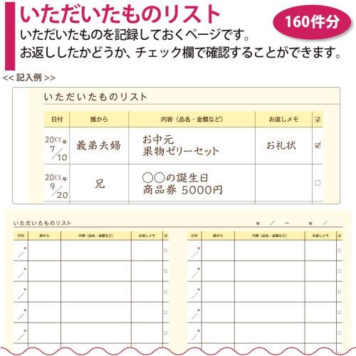 KOKUYO Notebook LES-R103 to keep track of gifts