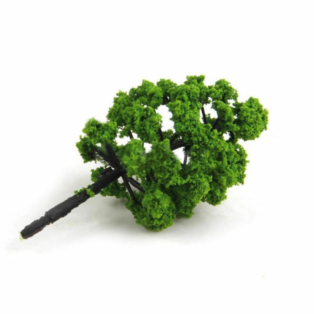 Train Railroad Model Trees Diorama Wargame Park Landscape DIY Handmade