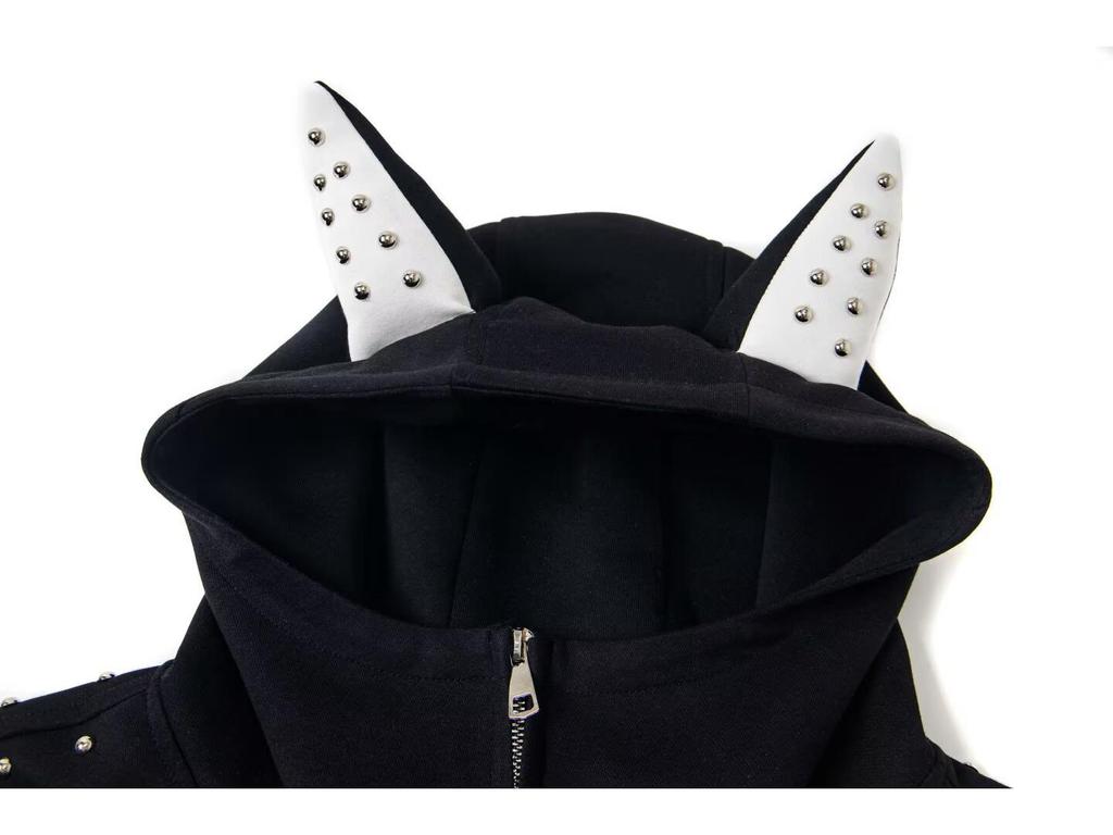 2024 Unisex Trendy Hong Kong Style Hoodie Cardigan