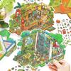 Infeel.Me My Little House Scenery Sticker (2.5D Miniature, Large Size) – Series 21 Children's Journal Toy