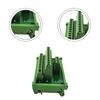 Power Strip 2 Input 12 Output DIN Rail Mounting 78mmx49mmx46mm Power Distribution Terminal Block Splitter Board For DIN Rail