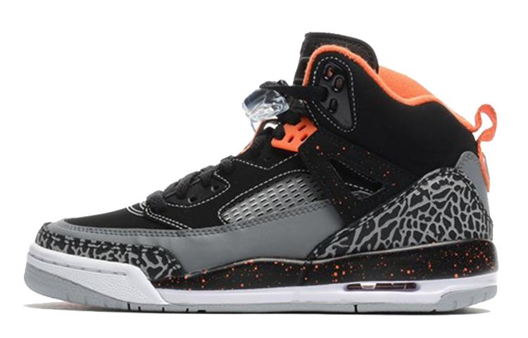 Jordan Spizike Черный Электрический Оранжевый GS 317321-080 36