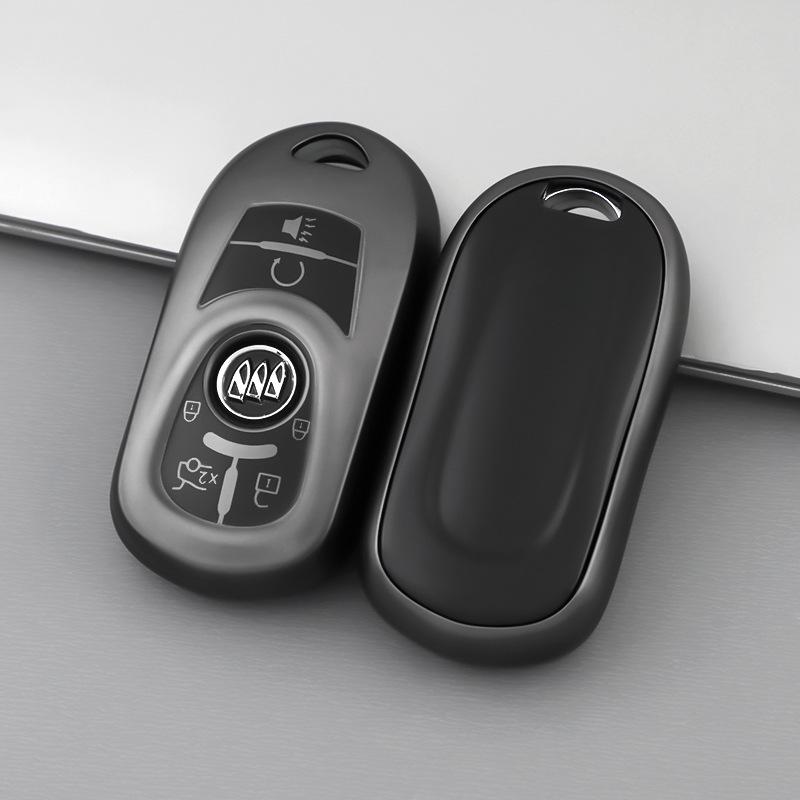 TPU Schlüsselhülle für Buick New Envision, Regal, LaCrosse, GL6 - Langlebiges Schlüssel-Schutzhüllen-Set