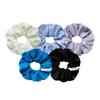 Aube Nuit L Line Luminous Black Hair Scrunchie M