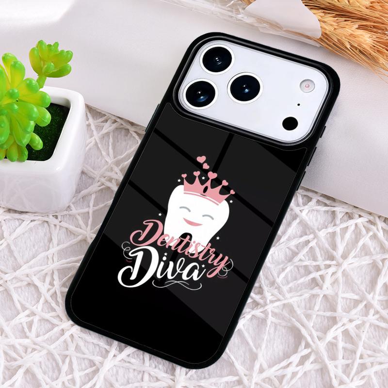 Dental Definitions Tooth Phone Case for iPhone 17 Air 16 15 11 12 14 13 Pro Max Shockproof Cover