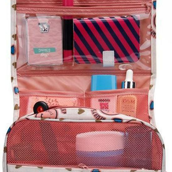 Korean Style Waterproof Hanging Toiletry Bag - Multifunctional Travel Organizer