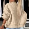 Women's Fashion Casual Fall And Winter Solid Color Short Zipper Jacket Cotton Coat