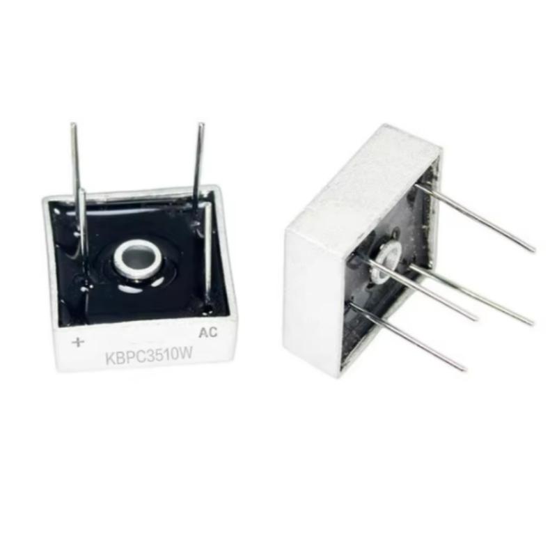 5PCS/LOT New KBPC3502W KBPC3504W KBPC3506W KBPC3508W KBPC3510W Pin rectifier bridge in stock