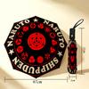 Naruto Seal 8 Ribs 3Fold Black Glue Uv Protection Umbrella Sun Protection Rainproof Compact Folding Umbrella For Travel Daily Use C923240