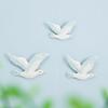 Modern Wall Hanging Seagulls Peace Dove Resin Wall Birds Mural Accessories Club Decor Home Livingroom Wall Sticker Artwork