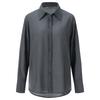 GIOVANNI VALENTINO Women's Long-Sleeve Casual Shirt