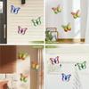 Creative Metal Butterfly Wall Hanging Wall Home Decoration 7-color Butterfly Wall Decoration Art Courtyard Fence Home Gift