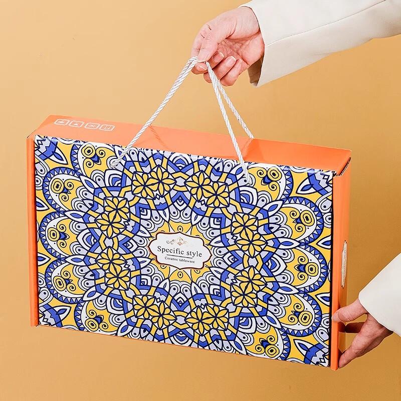 Elegant Ceramic Rice Bowl & Chopstick Set