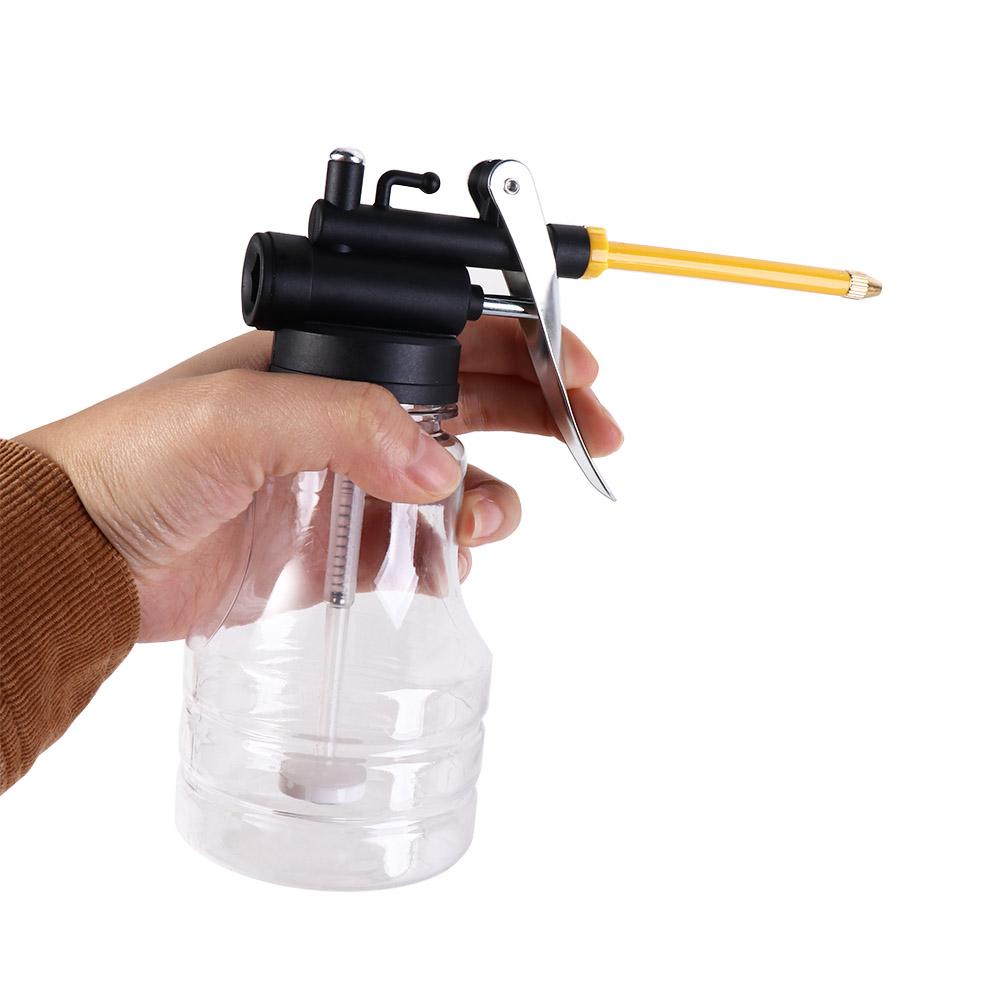With Oil Spray Hose Oiler Pump High Pressure Car Oil Pot Bottle Portable Oil Can Oil Tank