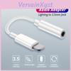 Adaptateur de Connecteur Fonken pour Câble 35mm Bluetooth Lightning vers Prise Jack Casque Auxiliaire 35mm Adaptateur Audio pour iPhone 77plusx 11pro Xs
