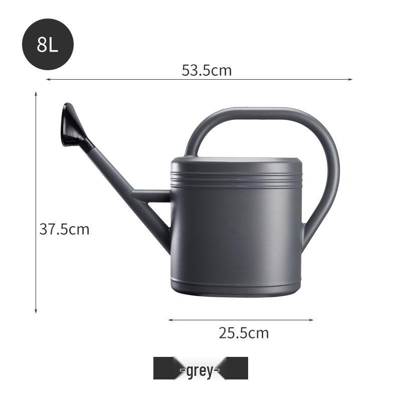 Large Capacity Plastic Watering Can 9003 for Balcony and Vegetable Planting with Long Spout