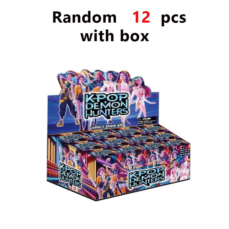 18 Stück Kpop Dämonenjäger Blind Box Figur Spielzeug Derpys Tiger Rumi Mira Zoey Sussy Figur Puppe Für Fans Weihnachtsgeschenk