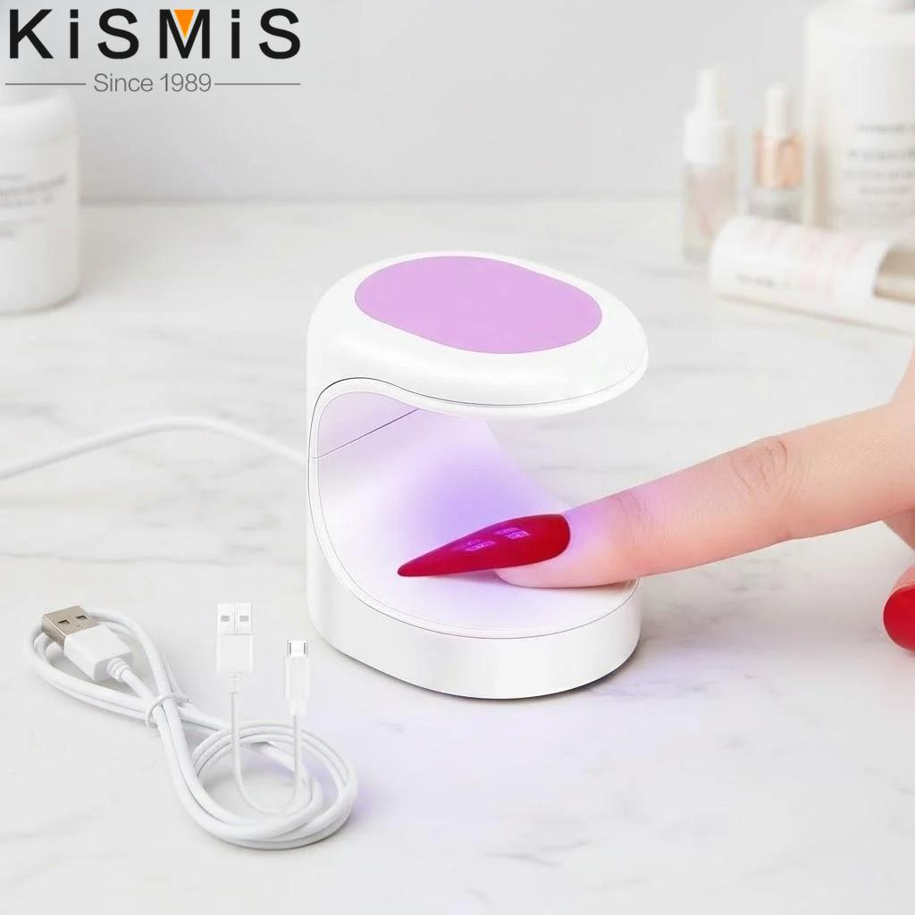 Mini LED Nail Dryer UV Lamp Portable Nail Dryer for Gel Polish Fast Drying Nail Tool for Home Use