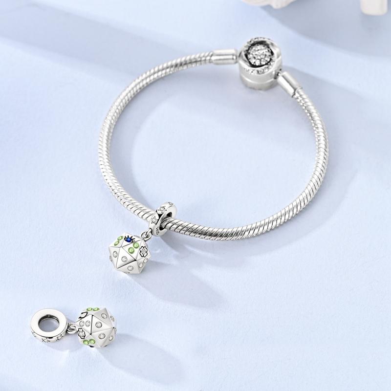 Charm Inimă Fluture Cupru Strălucitor Diamante Complete Pentru Brățară Originală Mărgele Pavé Fulg de Nea Bijuterii Cadou de Sărbători