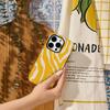 Yellow Ocean Phone Case for IPhone 16 15 14 13 12 11 X XS XR XSMAX 7 8 Pro Max Plus Double-layer Back Cover