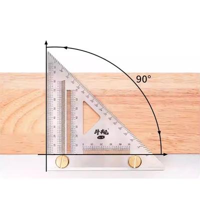 Mesure des dimensions et de la distance – Règles et équerres métalliques
